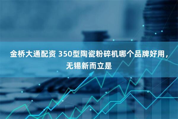金桥大通配资 350型陶瓷粉碎机哪个品牌好用，无锡新而立是